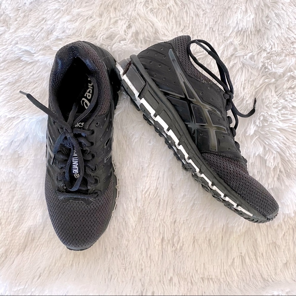 ASICS Women's Black Gel-Quantum180 Sneakers (Sz 9)